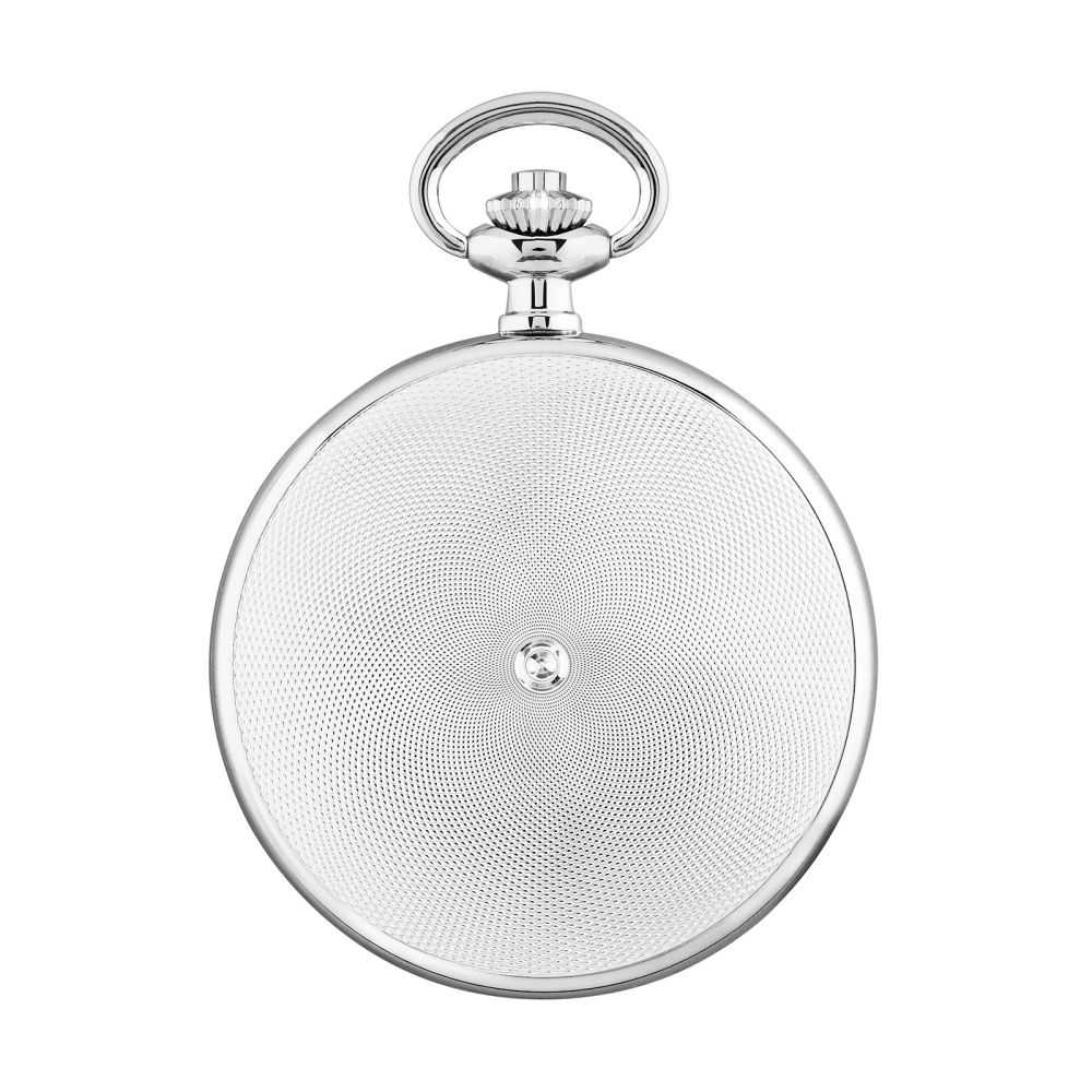 Hermann Jäckle Koblenz 2 BigDate Quarz Taschenuhr Rückseite