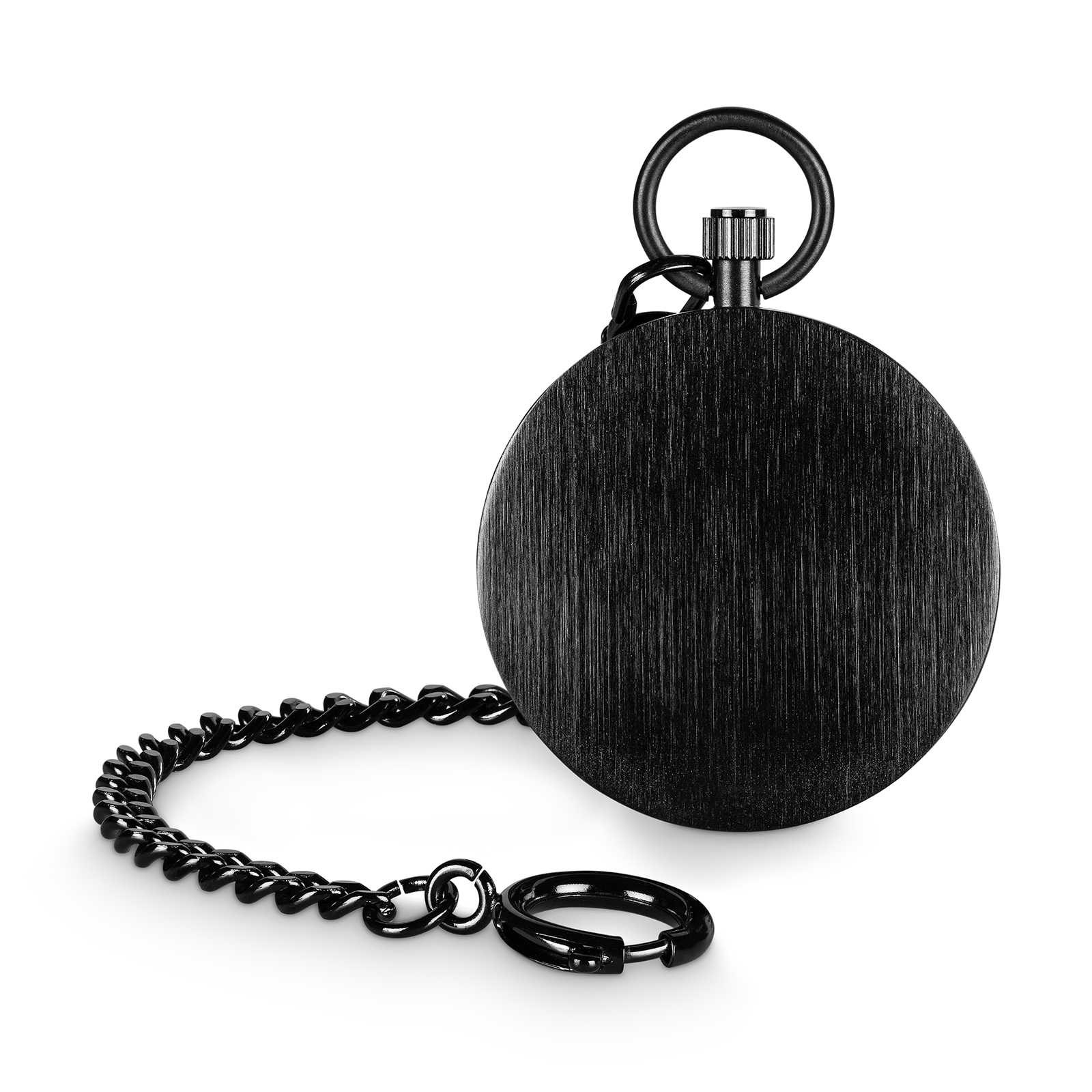 Hermann Jäckle Berlin rot Quarz Taschenuhr Rückseite